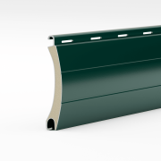 Set 5 lamele aluminiu 39 mm verde  - 1.5m