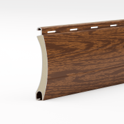 Set 5 lamele aluminiu 39 mm wenge  - 1.5m
