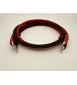 Set cabluri curent 95 mm² pentru conectare între acumulator si invertor, 1 m roșu şi 1 m negru, conectori Ø8