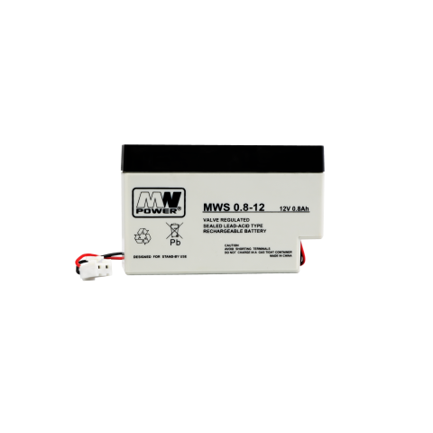 Acumulator stationar (baterie) MWS 12V 0.8 Ah vrla agm