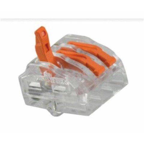 Conector rapid PAWBOL pentru fire electrice 3x0,2-4mm 25 bucati