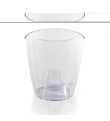 Ghiveci Coubi, alb transparent, pentru orhidee 1,5 L 132 mm x 160 mm Prosperplast