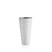 Ghiveci Sand slim alb, 22L, 296mm x 520mm Prosperplast