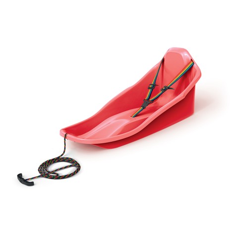 Sanie cu spatar zapada TOPO rosie Prosperplast