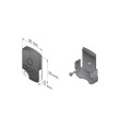 Telecomanda SIMU, breloc, 4 canale pentru ușă de garaj 2007846C