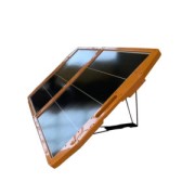 Panou solar pliabil în C de 150W cu sticlă