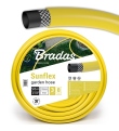 Furtun de grădină 1/2" galben 50m 3 straturi 8 Bar Sunflex BRADAS