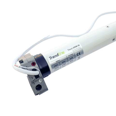 Motor Trendline, ușă de garaj cu receptor incorporat ax 60 50 Nm cu actionare de urgenta din manivela