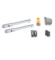 Kit automatizare Somfy SGS Essential pentru poarta batanta: motor, lampa de semnalizare, fotocelule si telecomenzi