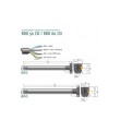 Motor SOMFY usa de garaj RDO 50 CSI 50/12 VVF 2,5M NF