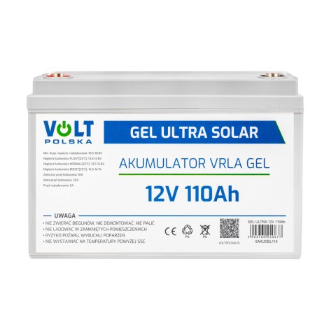 Acumulator stationar gel 12V 110 Ah VPRO SOLAR