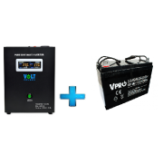 Sursa (UPS) VOLT pentru centrala termica BLU BASIC  700 w+ 200 Ah